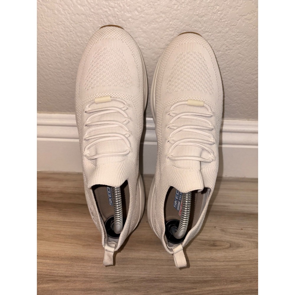 Skechers Bobs Sparrow 2.0 White Women's Size 11 Comfy Stretch Fit Sneakers - Picture 4 of 8